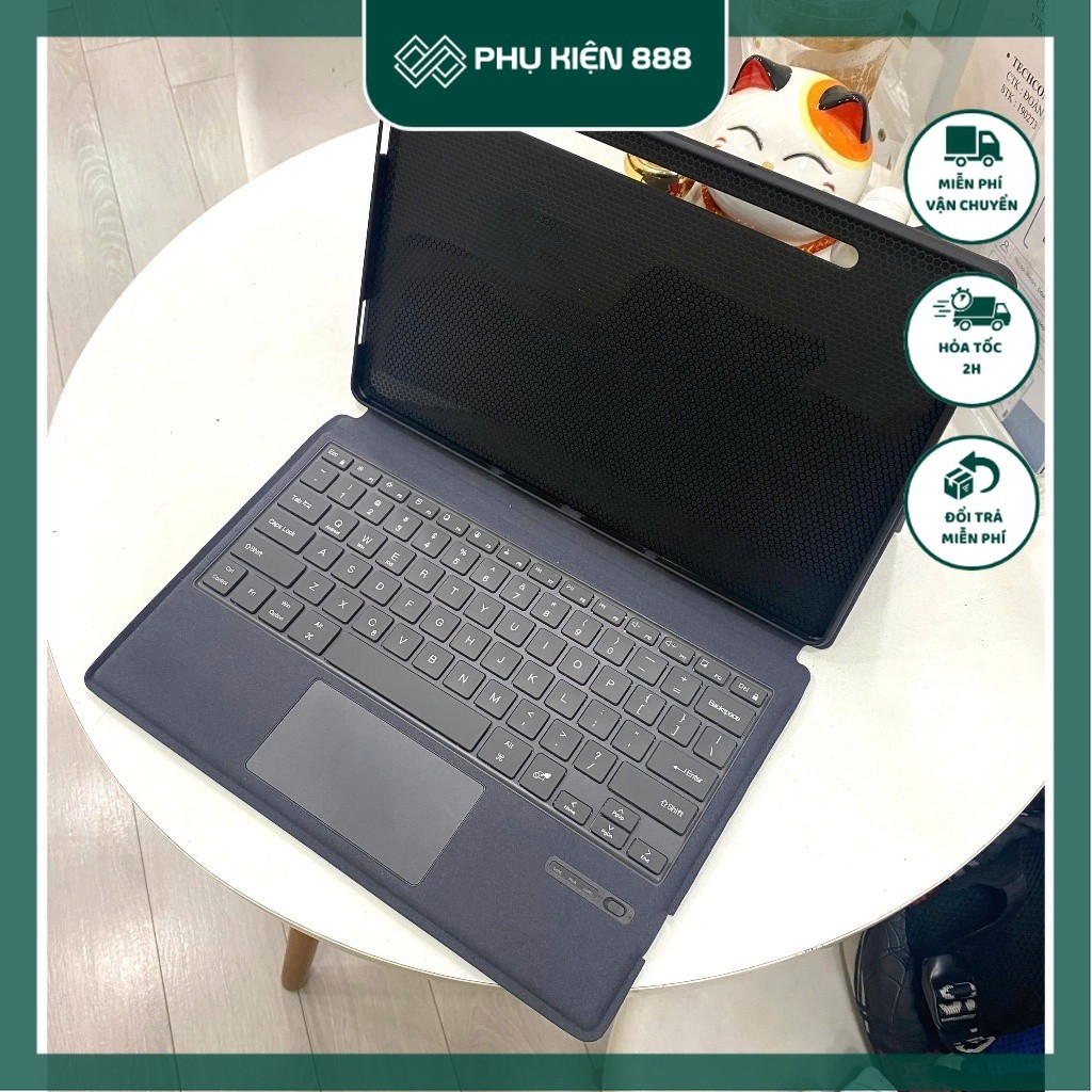 Lenovo Pad Pro 12.7 BAO DA BÀN PHÍM Smart Keybroad có Touchpad,giá đỡ cho Lenovo Pad Pro 12.7