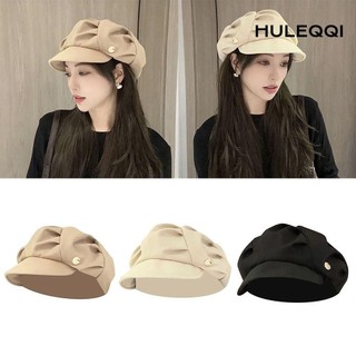 HULEQQI Mũ hình bát giác Thời trang chống gió nam nữ