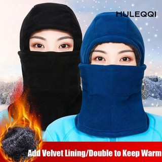 HULEQQI Mũ lông cừu cực mùa đông ấm áp Nắp đầu nam nữ ấm cổ