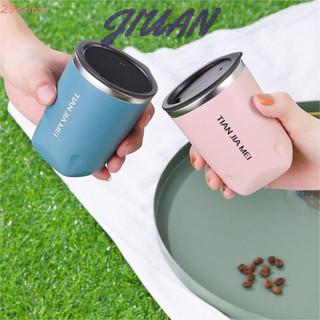 Cốc cà phê giữ nhiệt DALTON, Bình chân không bằng thép không gỉ 300ML 304, Đồ uống chống rò rỉ có nắp Cốc giữ nhiệt hai lớp Trà sữa