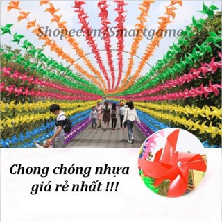 100 chong chóng nhựa size 24cm kèm dây giá rẻ !!!