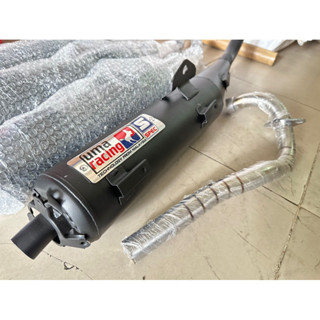 Pô UMA 1.1 Exciter 150 Móc PXL họng 32 kèm cổ Inox tíc sâu