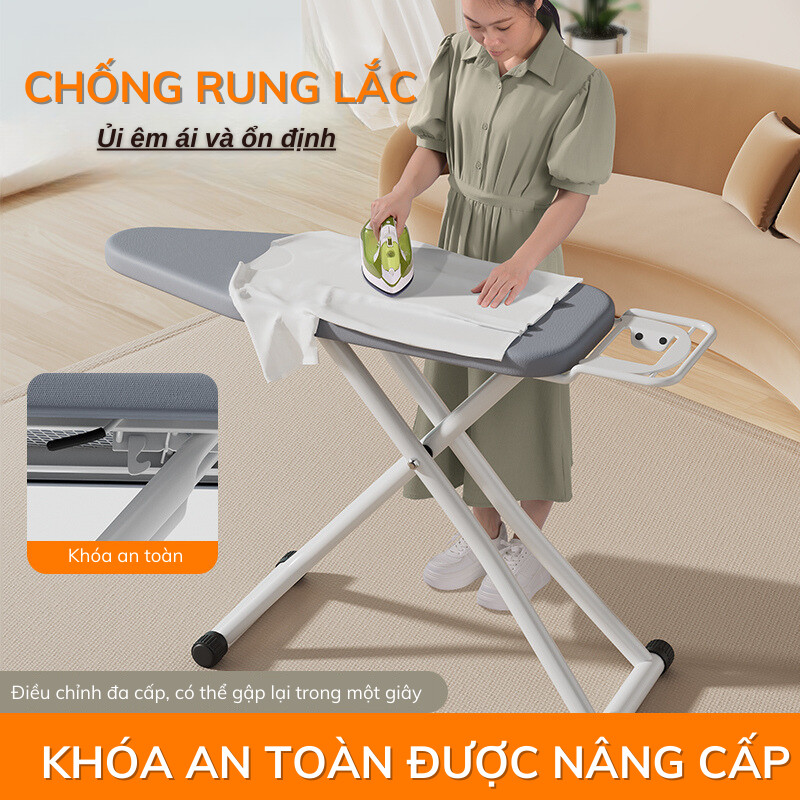 Bàn Để Ủi, Cầu Là Quần Áo Dạng Đứng MM HOUSE Bàn Ủi Gấp Gọn Tùy Chỉnh Kích Thước Khung Thép