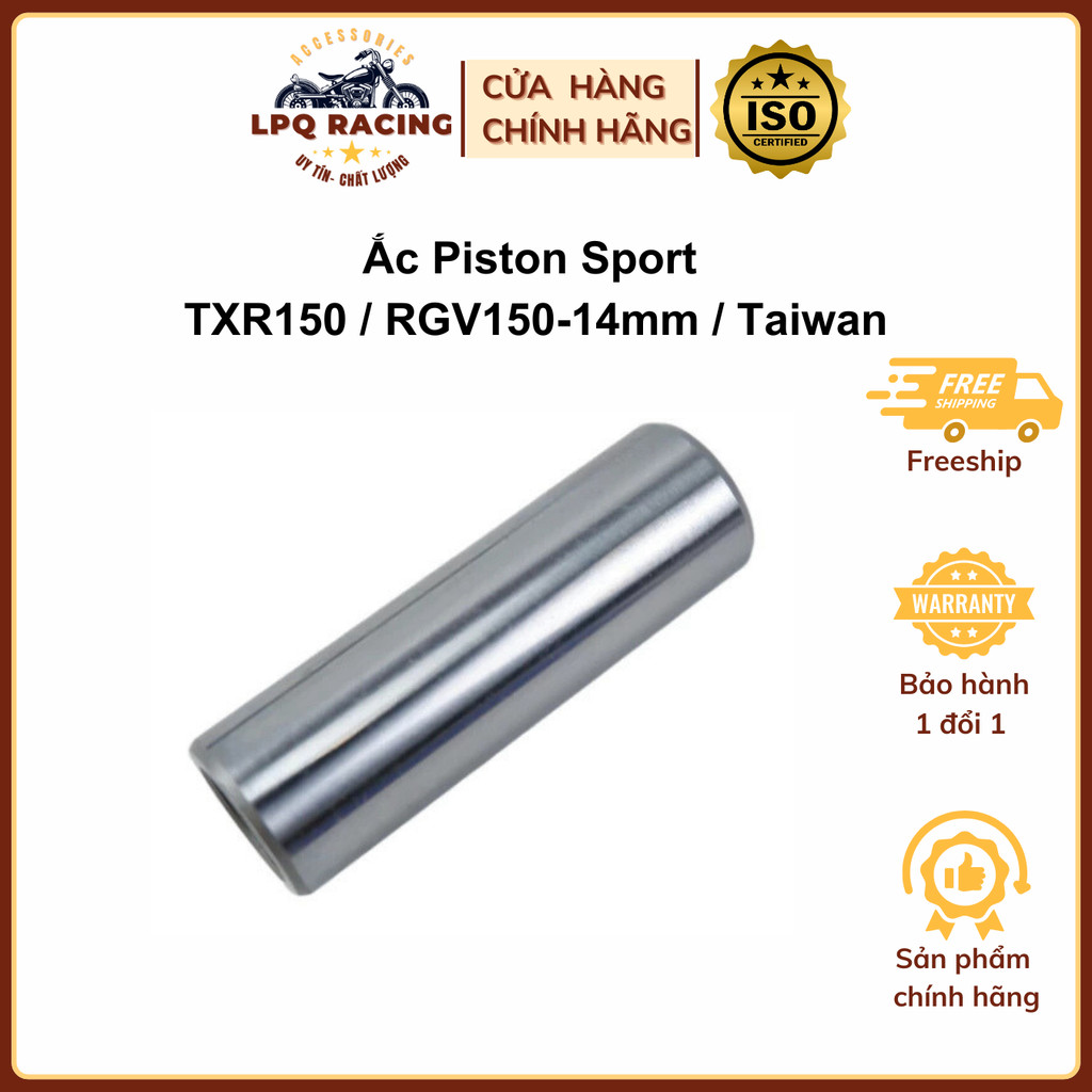 Ắc Piston Xipo RGV / Ắc Piston Sport RGV / Ắc Piston Satria / E15-04-TS002-TW Chính Hãng