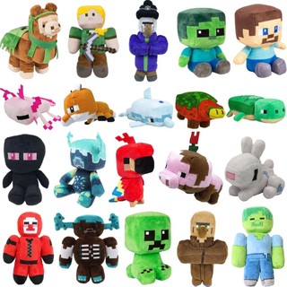  Đồ Chơi Gấu Bông Zombie Minecraft  Mojang Kích Thước 20cm 