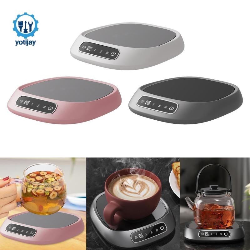 Máy hâm cốc cà phê Máy hâm cốc di động với 3 cài đặt nhiệt độ không đổi Coaster cốc nóng cho sô cô la nóng