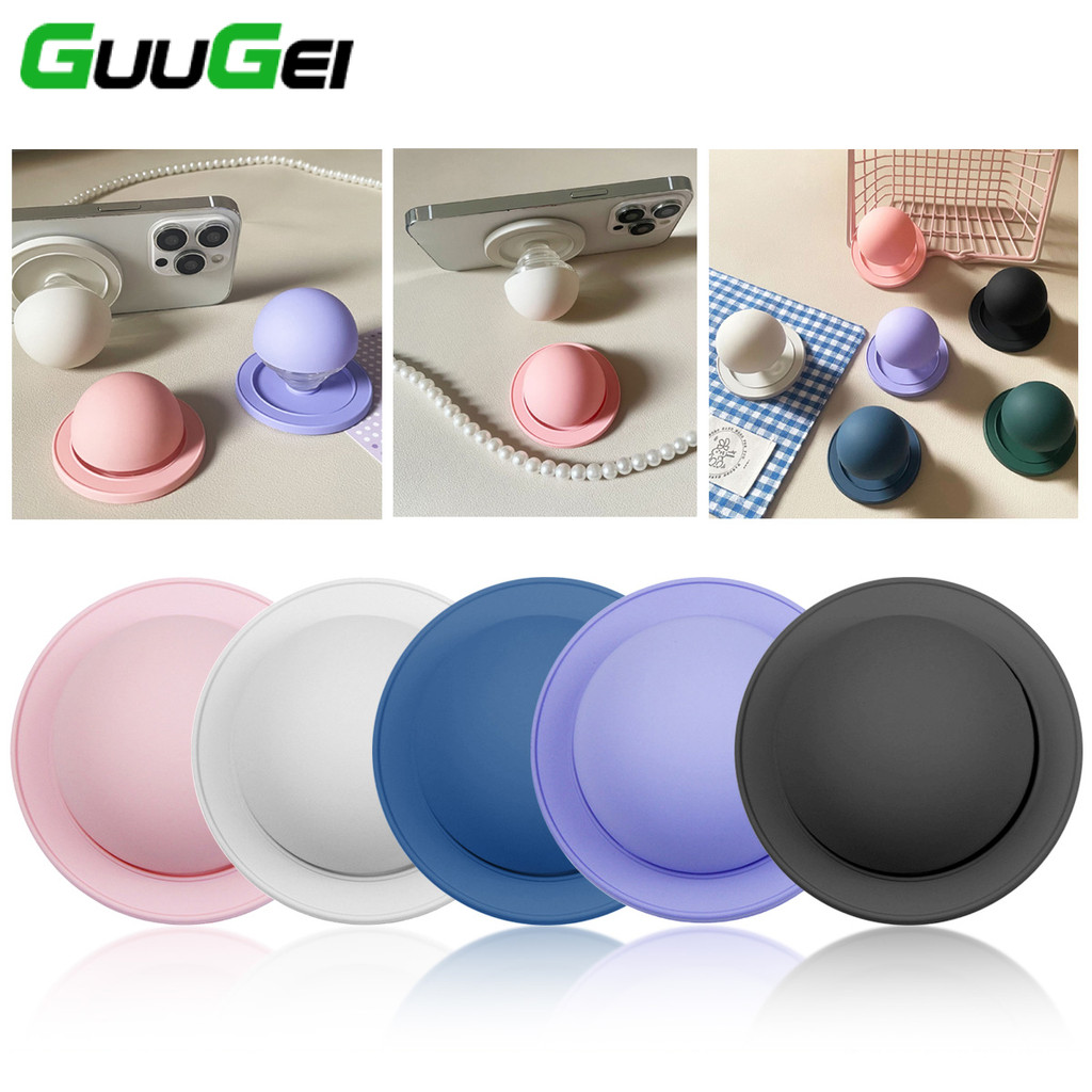 Guugei Magsafe Giá đỡ điện thoại Griptok có thể gập lại Ổ cắm túi khí Giá đỡ điện thoại