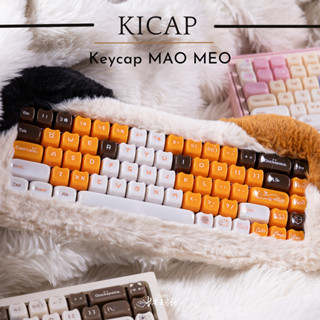  Keycap MAO Mèo con PC bóng như viên ngọc xuyên led nhẹ 148 nút dày 1.6mm - KICAP 