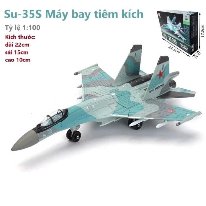 Mô Hình Máy Bay SU35S SU35 SU57 SU57S Lắp Ráp - Nhựa Cứng - Quà Tặng Decor Phòng Độc Đáo PP