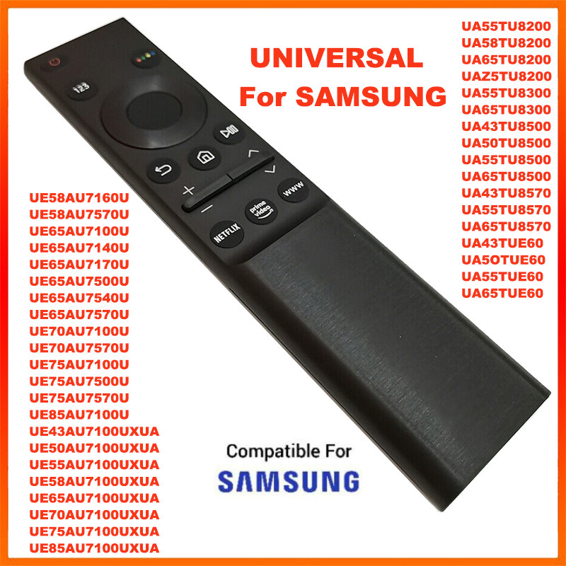 BN59-01358D Điều Khiển Từ Xa Cho Samsung Smart LCD UA55AU AU7000 series NETFLIX UE43AU7100U