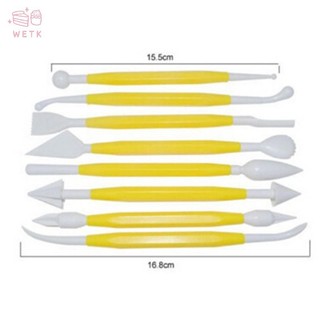 [WETK] Set 8 Dụng Cụ Tạo Hình Đất Sét Đồ Chơi Cho Bé