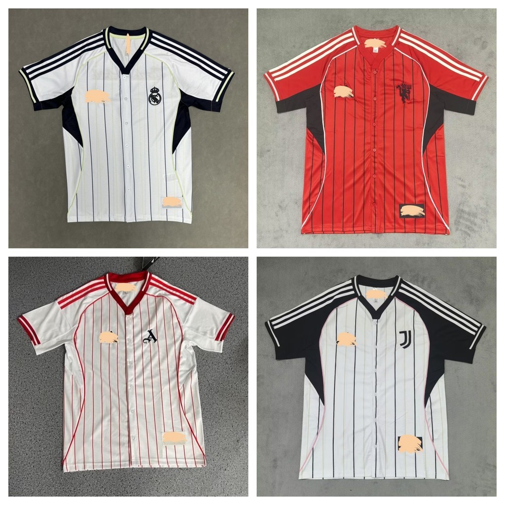 Phiên Bản Quạt 2526 Real Madrid Arsenal Juventus Manchester United Văn Hóa Bóng Chày Jersey Thể Thao
