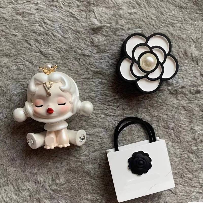 New Car Perfume Crown Doll Air Conditioner Air Outlet Decoration Women's Car Long-Lasting Light Perf