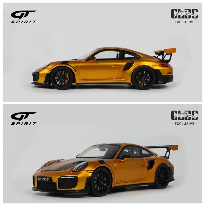 [ĐẶT TRƯỚC-Nhắn Shop trước khi mua]  Mô hình xe GT Spirit 1:18 PORSCHE 911 991.2 GT2 RS Resin Với Hộ