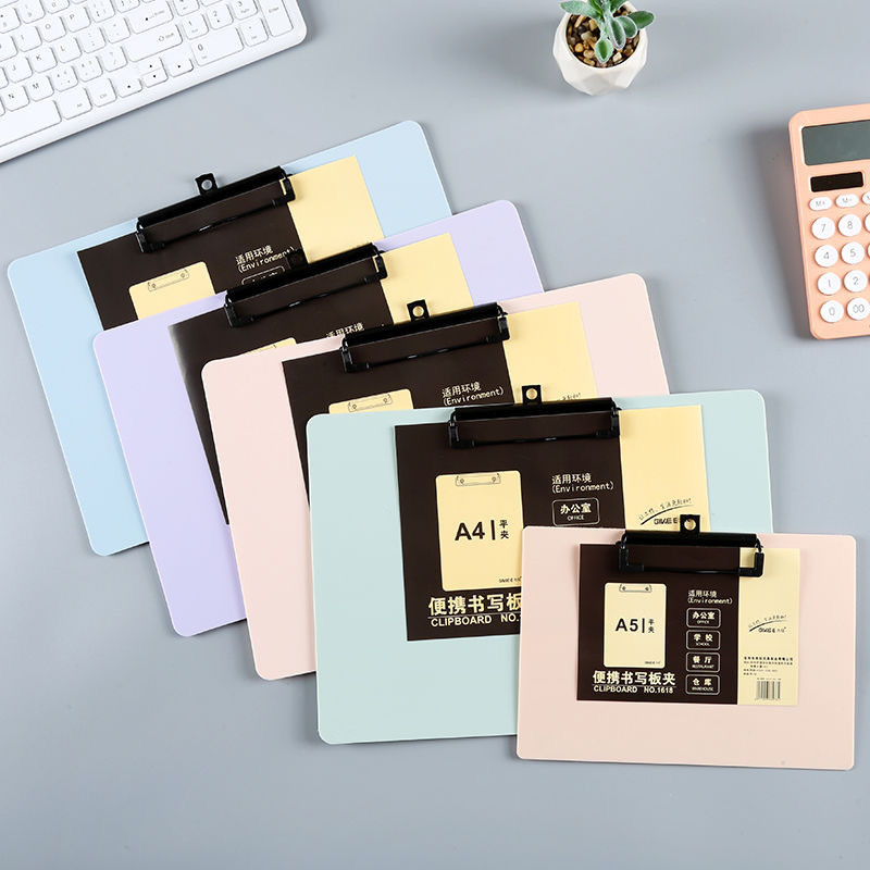 Preferred#a4Clipboard File Folder Clipboard Document Folder Exam Paper Folder A5Horizontal Student W