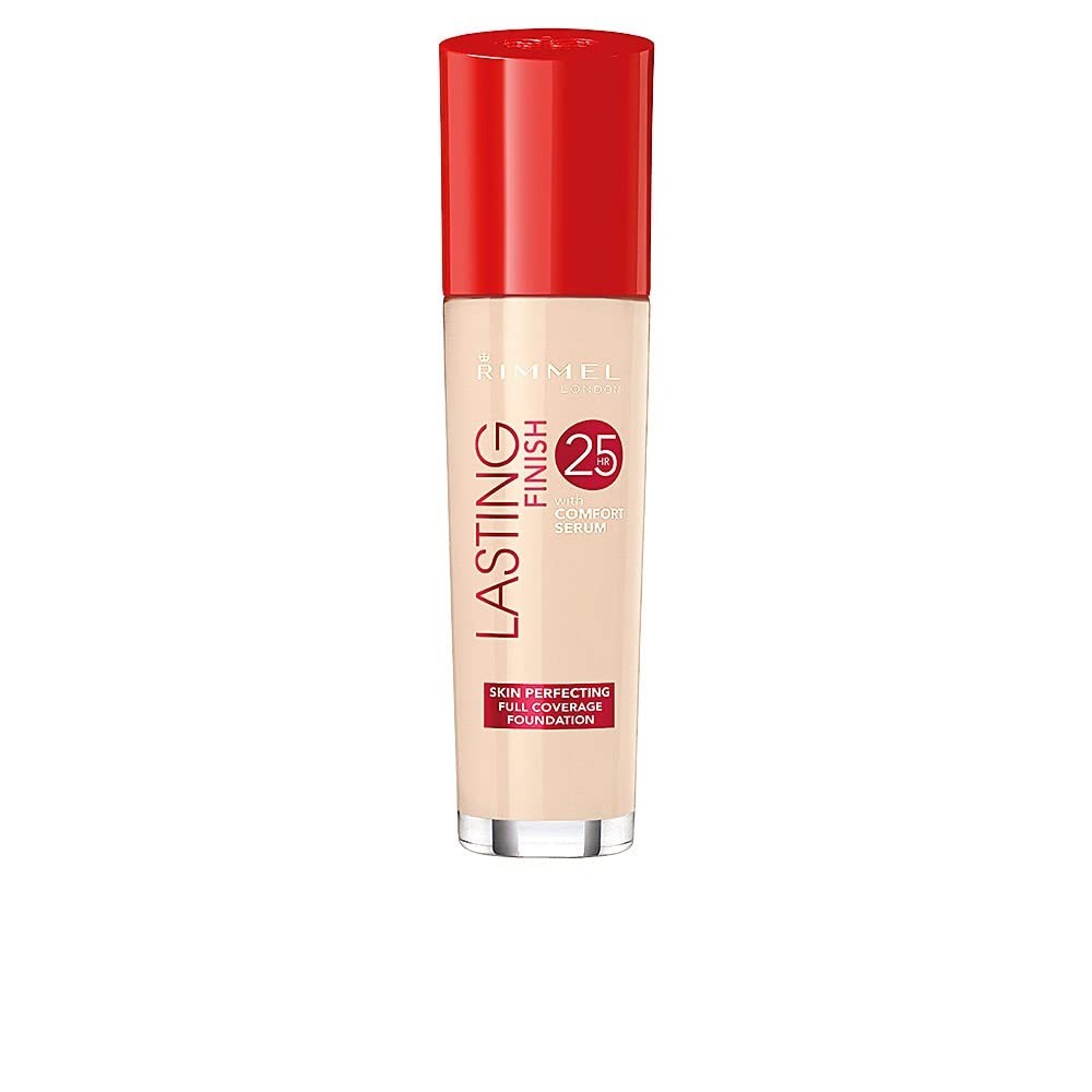 Rimmel Lasting Finish Foundation 100 Ivory Light Pink Ochre 30mL Ivory (slightly pinkish ochre)