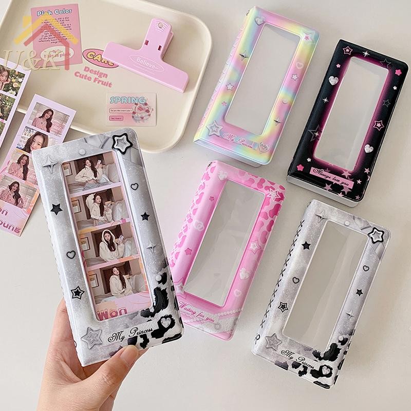 Strongaroetrtu Star Photo Booth Frames - Photo Booth Album Dành Cho Dải Ảnh 2x6 Inch Album Cưới 2 X 