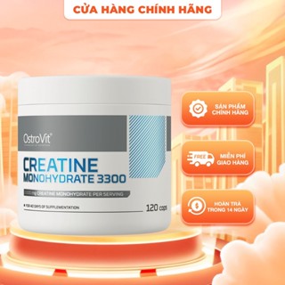  OstroVit Creatine Monohydrate 3300mg – 120 Viên – Hỗ Trợ Tăng Sức Mạnh & Cơ Bắp 