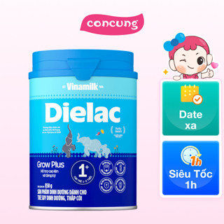 Sữa bột Dielac Grow Plus 1+, 1-2 tuổi, 850g