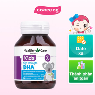 Viên uống bổ sung DHA Healthy Care Kids High Strength DHA - concung
