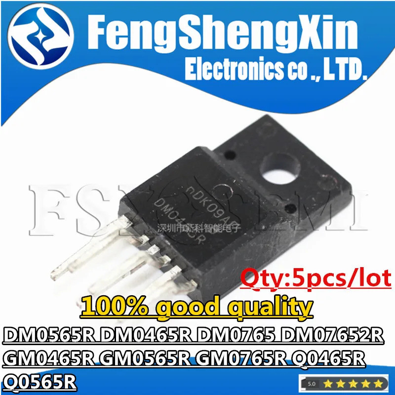 Gói 5 Miếng DM0565R DM0465R DM0765R DM07652R GM0465R GM0565R GM0765R Q0465R Q0565R TO-220F