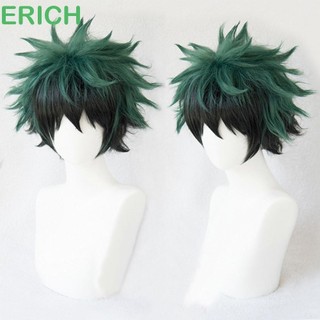 Erich My Hero Giới Học Thuật Tóc Giả Unisex Nam Trang Phục Chịu Nhiệt Ombre Anime Cosplay Tóc Giả