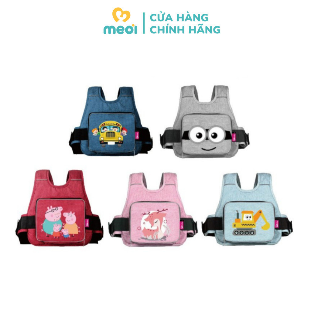 Đai xe máy GB Baby, địu xe máy an toàn cho bé
