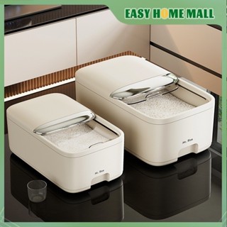 Thùng cơm Hộp đựng ngũ cốc chống côn trùng, Hộp đựng gạo kín chống côn trùng dung tích lớn 5kg / 10kg