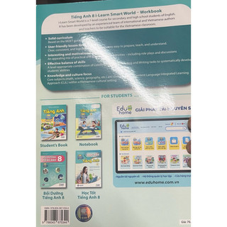Sách - (Combo 2 Cuốn ) Tiếng Anh 8 i-Learn Smart World ( Sách Học sinh + Sách Bài Tập )
