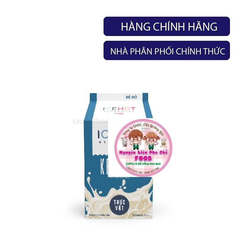 Kem béo thực vật ICEHOT hộp 454gr (Rich Lùn)