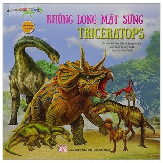 Sách - Công Viên Khủng Long - Khủng Long Mặt Sừng Triceratops