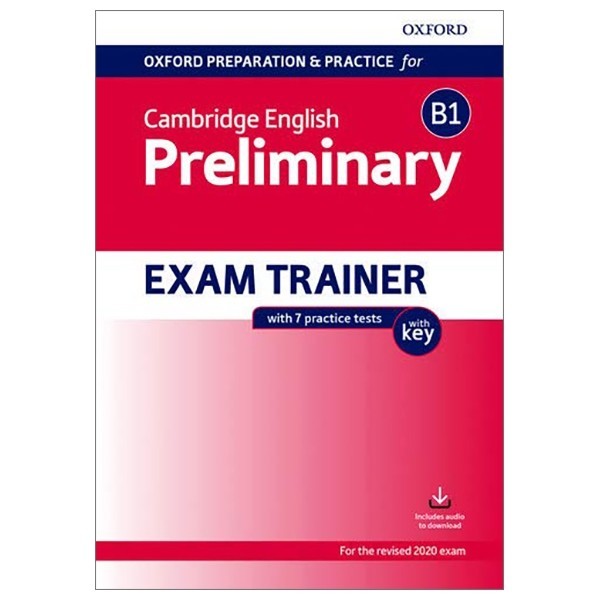Oxford Preparation & Practice For Cambridge English Preliminary Exam Trainer With Key (Speaking DVD,