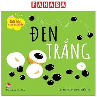 Sách đối lập ngộ nghĩnh: đen - trắng