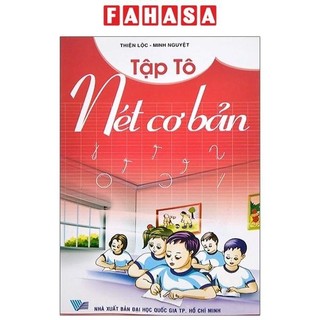 Sách tập tô nét cơ bản