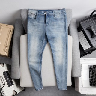 QUẦN JEAN NAM HNK21 QUẦN BÒ NAM CO GIÃN TỐT KHOÁ KÉO NÚT GÀI CHUẨN BODY HÀNG MỚI HÌNH THẬT  gkm fashion 68