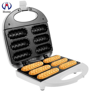 Máy làm bánh quế cho chó ngô 6 khoang Máy làm bánh ngô Mini Điều khiển nhiệt độ tự động Máy làm bánh quế Máy làm bánh quế không dính Máy làm bánh quế thực tế Máy làm bánh quế nhỏ gọn SHOPSKC4700