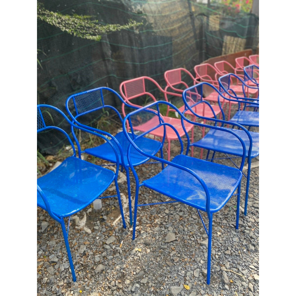 Bán Sỉ Ghế lưới sắt sơn tĩnh điện G168 ( soda chair) - LinhLandecor