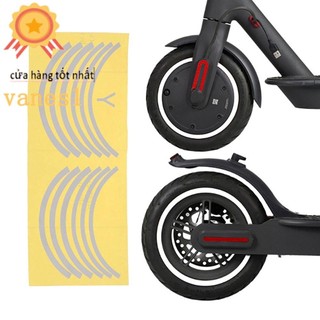 Vanes1 Xe Tay Ga Phản Quang Miếng Dán Cho M365 Xe Tay Ga Điện Xe Tay Ga Bảo Vệ Phần Xe Tay Ga