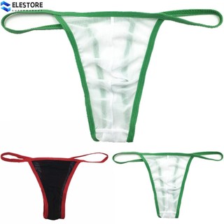 Gợi cảm nam trong suốt không lưng chữ g quần lót quần đùi quần đùi quần jockstraps bơi