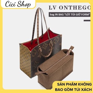 LVOT LÓT TÚI LV OnTheGo Cao cấp full Size loại T-1 | Khách có nhu cầu may Lót túi vui lòng Chat với shop