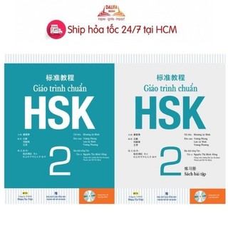 Sách - combo 2 cuốn giáo trình chuẩn hsk 2 - -sách màu