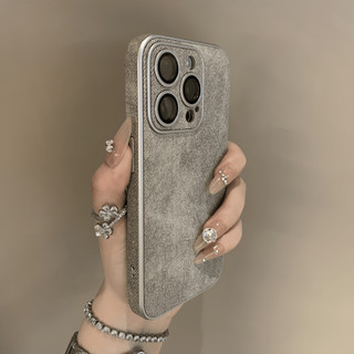 Ốp điện thoại denim sang trọng cho iPhone15 Pro Max 14 13 12 11 Pro Max Vỏ bảo vệ camera chống sốc Vỏ cứng chống vân tay