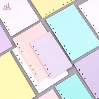 JESJELIU JESJELIU 40 tờ ruột giấy refill ghi chú Agenda A5 A6