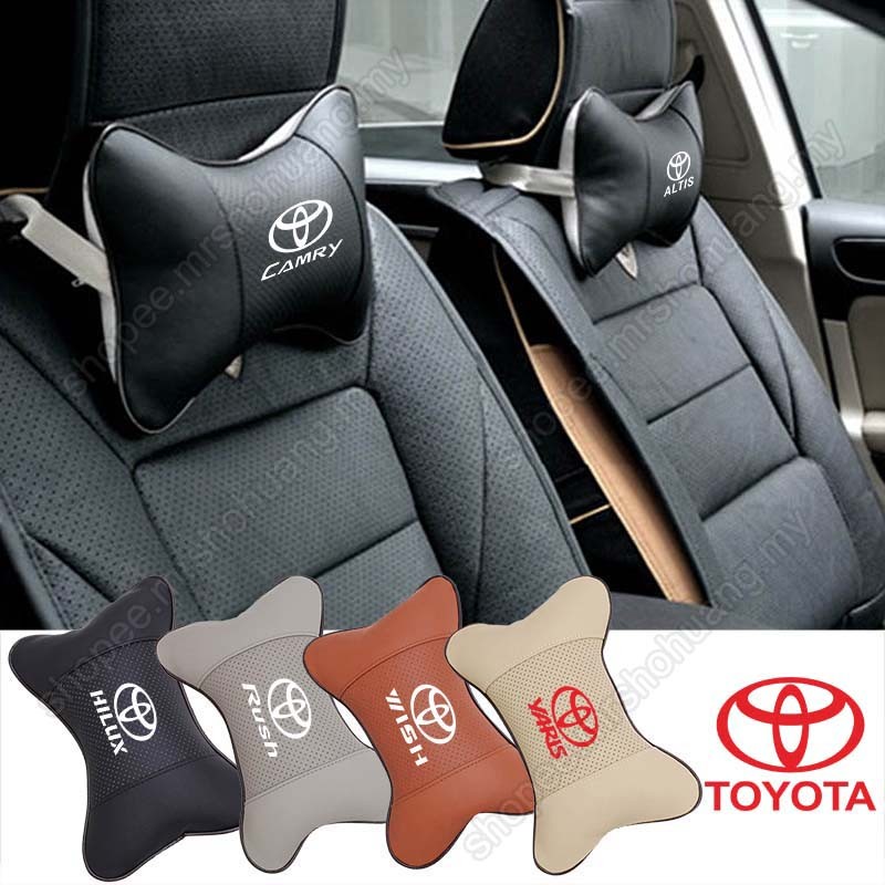 Ghế Ô Tô Gối An Toàn Xương Cổ Còn Lại Tựa Đầu Cho Xe Toyota Wish Vios Cross Hilux Rush Fortuner Alti