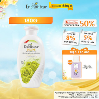 Sữa tắm nước hoa dưỡng da Enchanteur Delightful 180gr