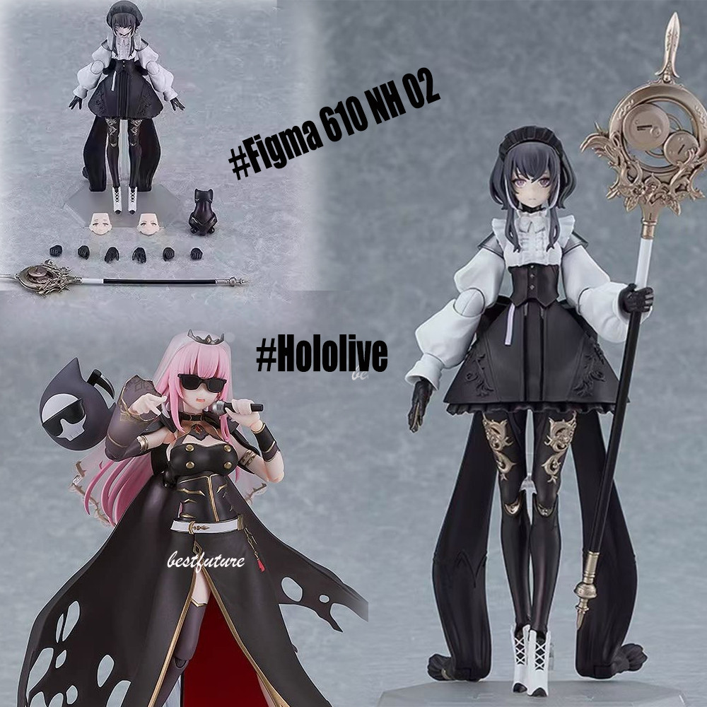 Max Factory Figma 610 NH 02 Hololive Figma Nhân vật hành động Mori Calliope Schwi Falslander Hemet A