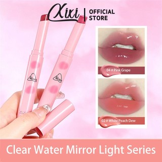 Nicor Jelly Solid Lip Gloss Hydrating Mirror Đỏ Nâu Son Môi Trong Suốt Dưỡng Ẩm Môi Tint Thiên Nhiên Khỏa Thân Môi Trang Điểm Mỹ Phẩm 5 Màu