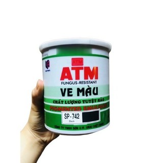 [Sơn chậu] Ve nước ATM màu đen, xanh (1L)