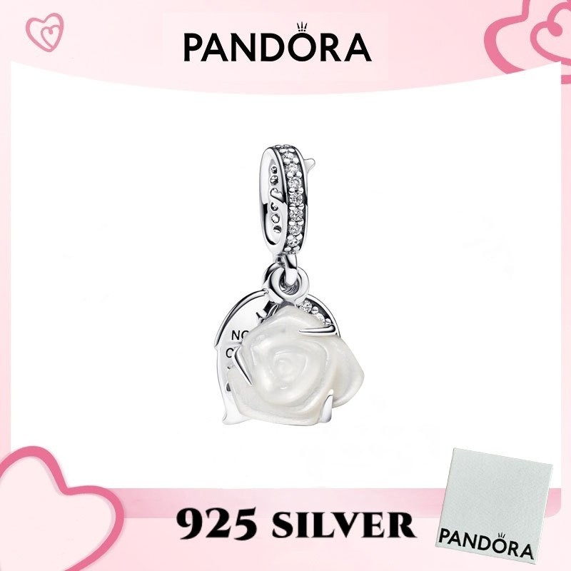 Mặt dây chuyền vòng tay trang sức bạc S925 Forever & Always Splittable Dangle Charm