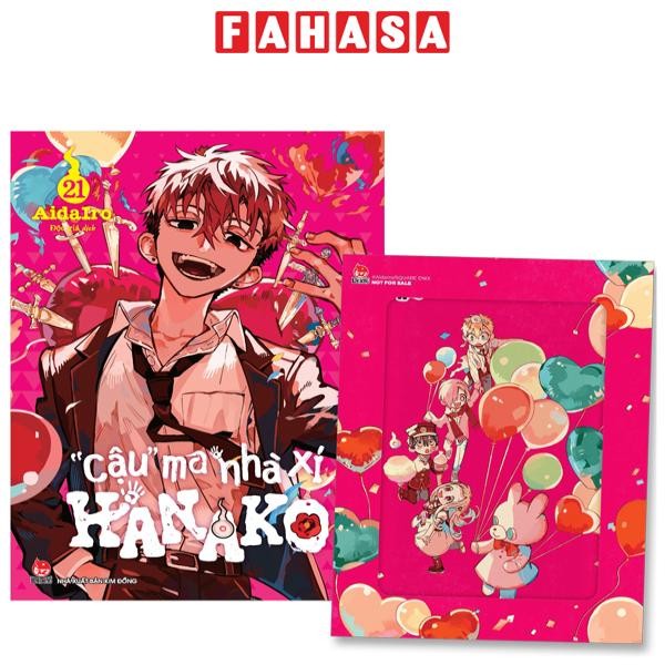 Sách "Cậu" Ma Nhà Xí Hanako - Tập 21 - Tặng Kèm Set Card + Khung Ảnh